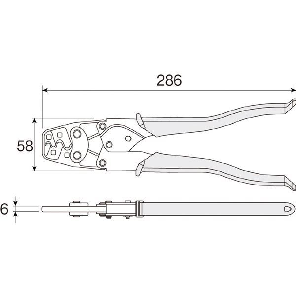 HOZAN P-77 圧着工具