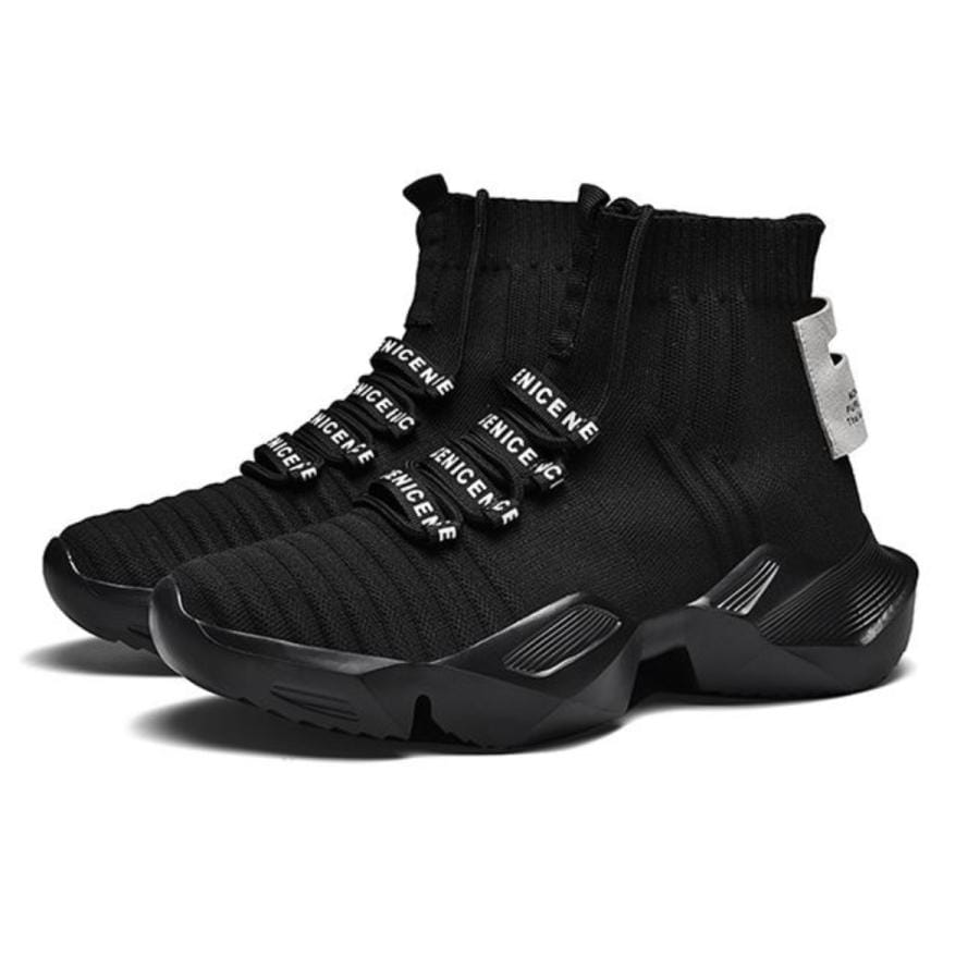 緊急SALE!!!2枚100円OFF!【即納】激安販売!ハイカット ニット スニーカー メンズ ストリートファッション ブランド シークレット シューズ 身長up 靴 緊急SALE!!!2枚100円OFF!【即納】激安販売!ハイカット ニット スニーカー メンズ ストリートファッション ブランド シークレット シューズ 身長up 靴