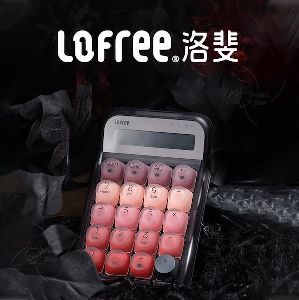 【新品未開封】Lofree Lipstick テンキー 電卓　ブラック 楽天市場】Lofree Lipstick シリーズ ロフリー 電卓 ＋ テンキー