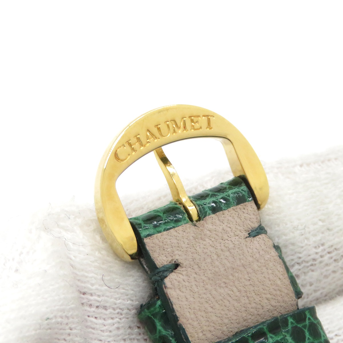 アノー用 リザードバンド 純正GP製尾錠付き レディース 新品同様 純正 替え ベルト ストラップ 14mm グリーン 緑 アノー用 リザードバンド 純正GP製尾錠付き レディース 新品同様 純正 替え ベルト ストラップ 14mm グリーン 緑