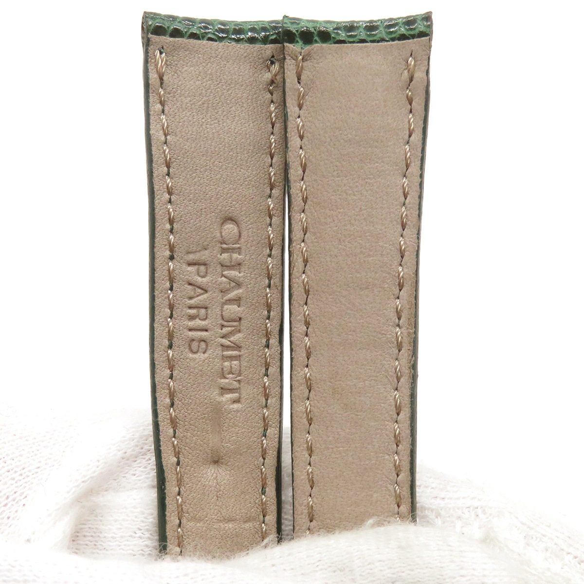 アノー用 リザードバンド 純正GP製尾錠付き レディース 新品同様 純正 替え ベルト ストラップ 14mm グリーン 緑 アノー用 リザードバンド 純正GP製尾錠付き レディース 新品同様 純正 替え ベルト ストラップ 14mm グリーン 緑