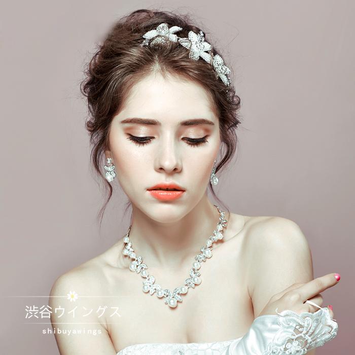 ヘッドドレス ウエディング ティアラ ネックレス ピアス イヤリング 3点セット 髪飾り パーティー 花嫁 結婚式 アクセサリー 二次会 発表会 披露宴 イベント ヘッドドレス ウエディング ティアラ ネックレス ピアス イヤリング 3点セット 髪飾り パーティー 花嫁 結婚式 アクセサリー 二次会 発表会 披露宴 イベント