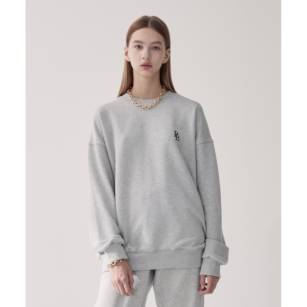 PAPERBOY PBロゴスウェットシャツ - メランジ