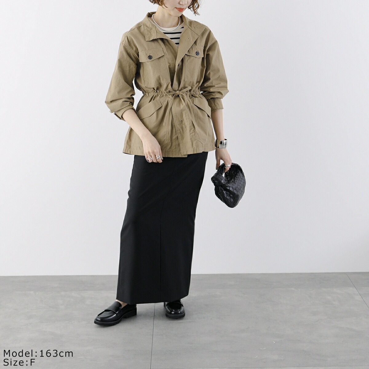 Le Melange ル・メランジュ サファリジャケット 8513803 レディース ナイロンツイル ブルゾン スタンドカラー 044/CAMEL Le Melange ル・メランジュ サファリジャケット 8513803 レディース ナイロンツイル ブルゾン スタンドカラー 044/CAMEL