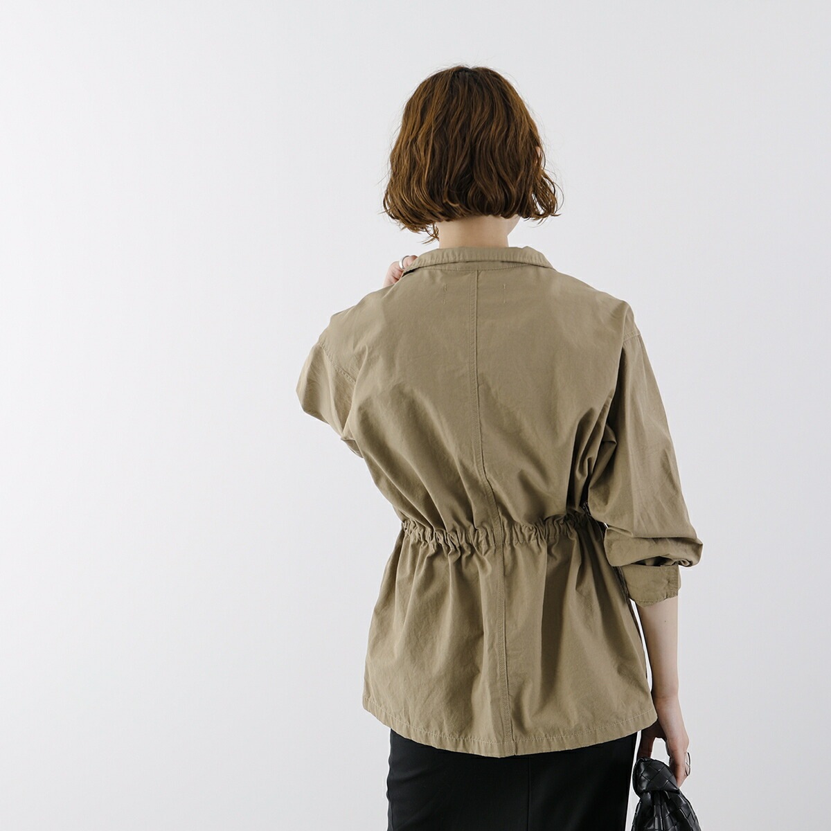 Le Melange ル・メランジュ サファリジャケット 8513803 レディース ナイロンツイル ブルゾン スタンドカラー 044/CAMEL Le Melange ル・メランジュ サファリジャケット 8513803 レディース ナイロンツイル ブルゾン スタンドカラー 044/CAMEL