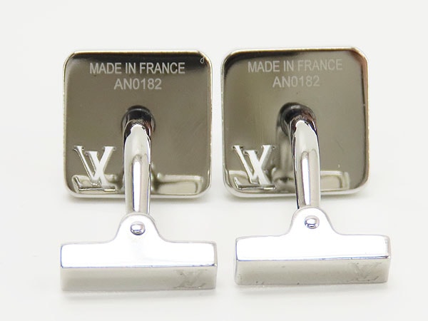 【美品】ルイヴィトン ブトン ドゥ マンシェット シャンゼリゼ カフスボタン ルイヴィトンカフス ブトンドゥマンシェット シャンゼリゼ シルバー