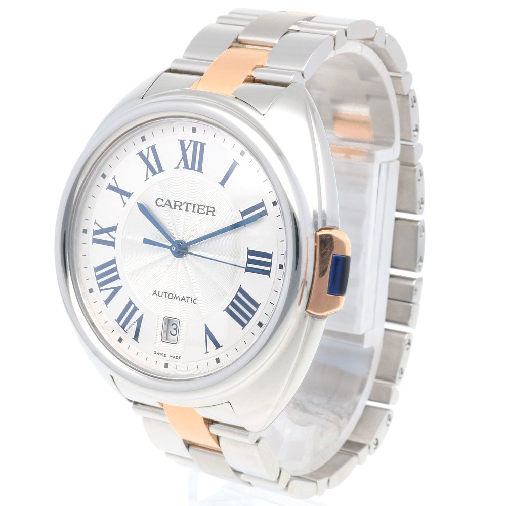 カルティエ クレ ドゥ カルティエ 腕時計 ステンレススチール 3850 自動巻き 1年保証 CARTIER 中古 美品 カルティエ クレ ドゥ カルティエ 腕時計 ステンレススチール 3850 自動巻き 1年保証 CARTIER 中古 美品