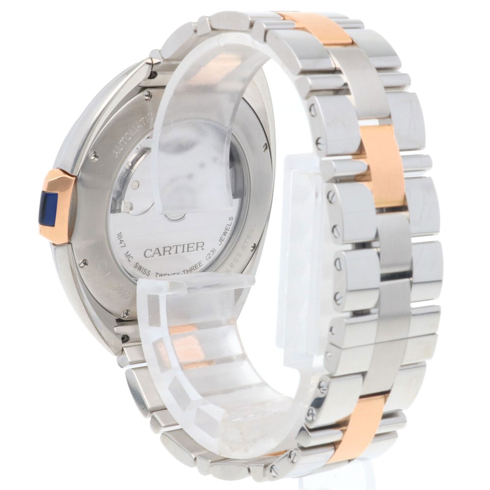 カルティエ クレ ドゥ カルティエ 腕時計 ステンレススチール 3850 自動巻き 1年保証 CARTIER 中古 美品 カルティエ クレ ドゥ カルティエ 腕時計 ステンレススチール 3850 自動巻き 1年保証 CARTIER 中古 美品