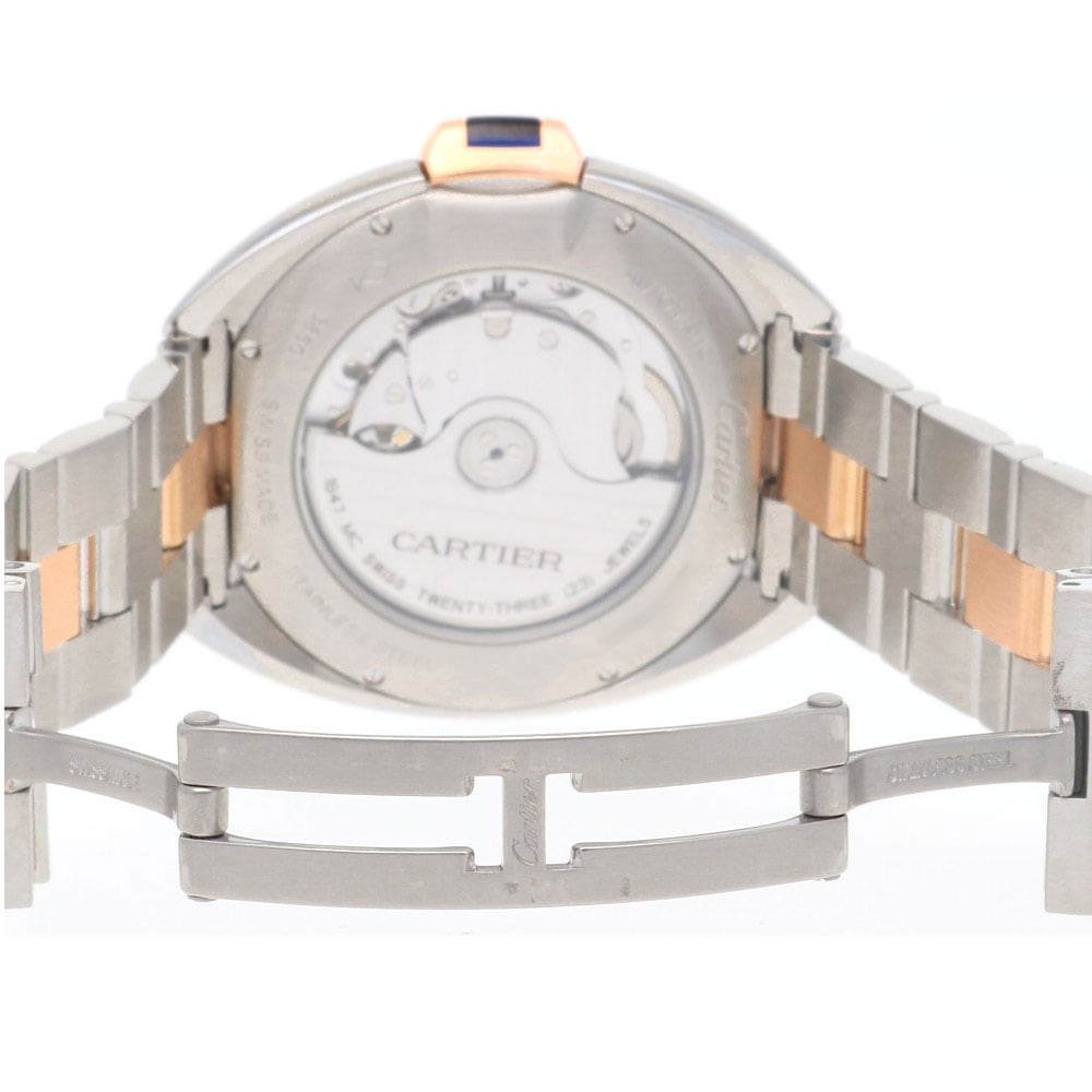 カルティエ クレ ドゥ カルティエ 腕時計 ステンレススチール 3850 自動巻き 1年保証 CARTIER 中古 美品 カルティエ クレ ドゥ カルティエ 腕時計 ステンレススチール 3850 自動巻き 1年保証 CARTIER 中古 美品