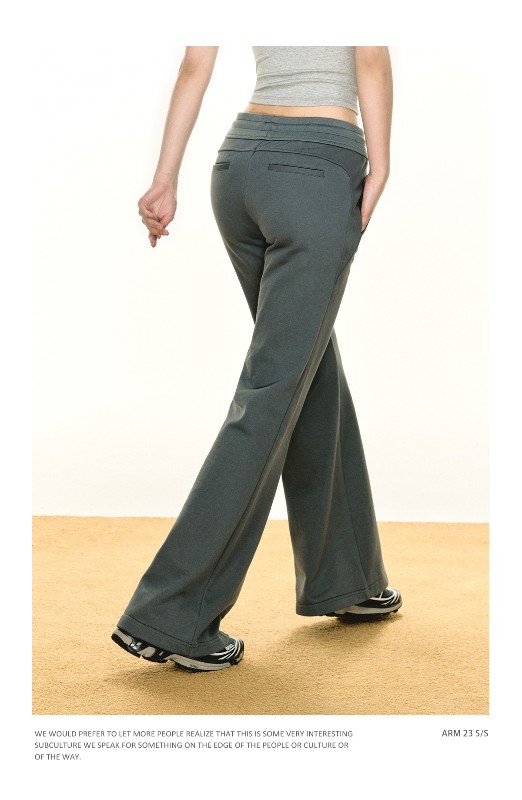 Ariseism アメリカンホットティーフレアグレースリムスウェットパンツレディース秋新作ローウエストスポーツヨガパンツ Ariseism アメリカンホットティーフレアグレースリムスウェットパンツレディース秋新作ローウエストスポーツヨガパンツ