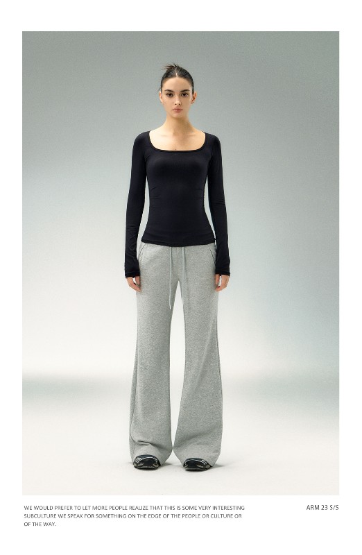 Ariseism アメリカンホットティーフレアグレースリムスウェットパンツレディース秋新作ローウエストスポーツヨガパンツ Ariseism アメリカンホットティーフレアグレースリムスウェットパンツレディース秋新作ローウエストスポーツヨガパンツ