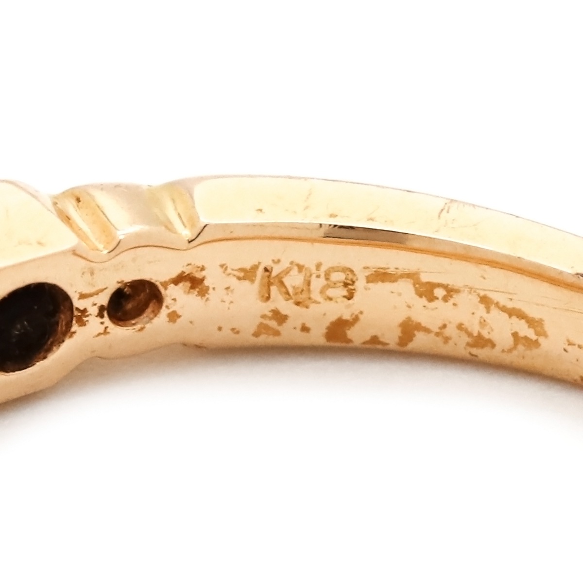 リング 指輪 ルビー ダイヤリング K18PG ルビー ダイヤモンド ピンクゴールド レッド 赤 ダイヤ ピンクゴールド 一文字 14.5号【中古】 リング 指輪 ルビー ダイヤリング K18PG ルビー ダイヤモンド ピンクゴールド レッド 赤 ダイヤ ピンクゴールド 一文字 14.5号【中古】