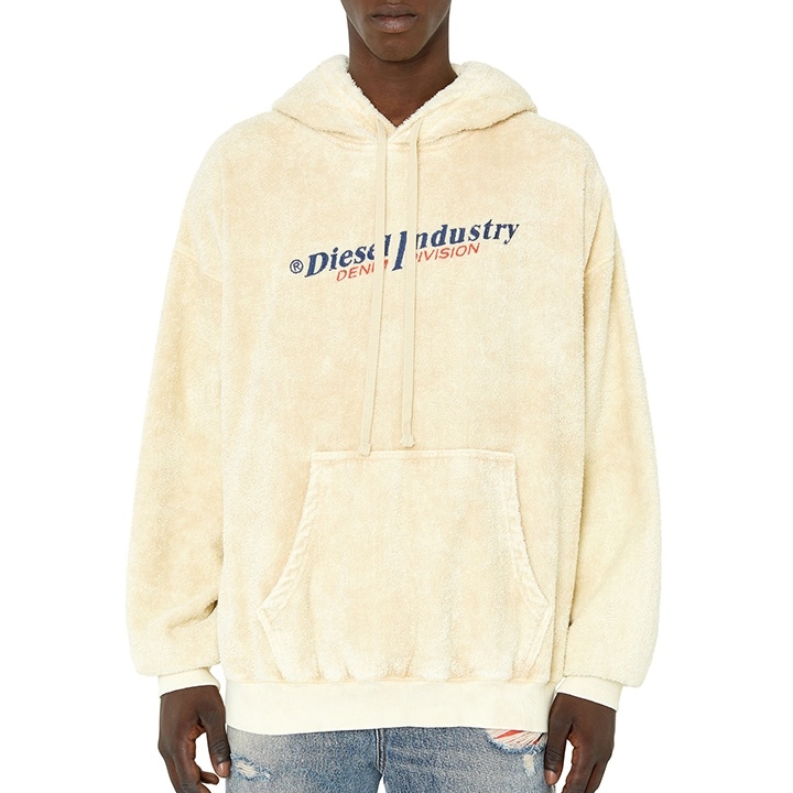 プルオーバースウェットパーカー メンズ S-UMMERRY ロゴ刺繍 ルーズフィット die-m-t-f8-1a4