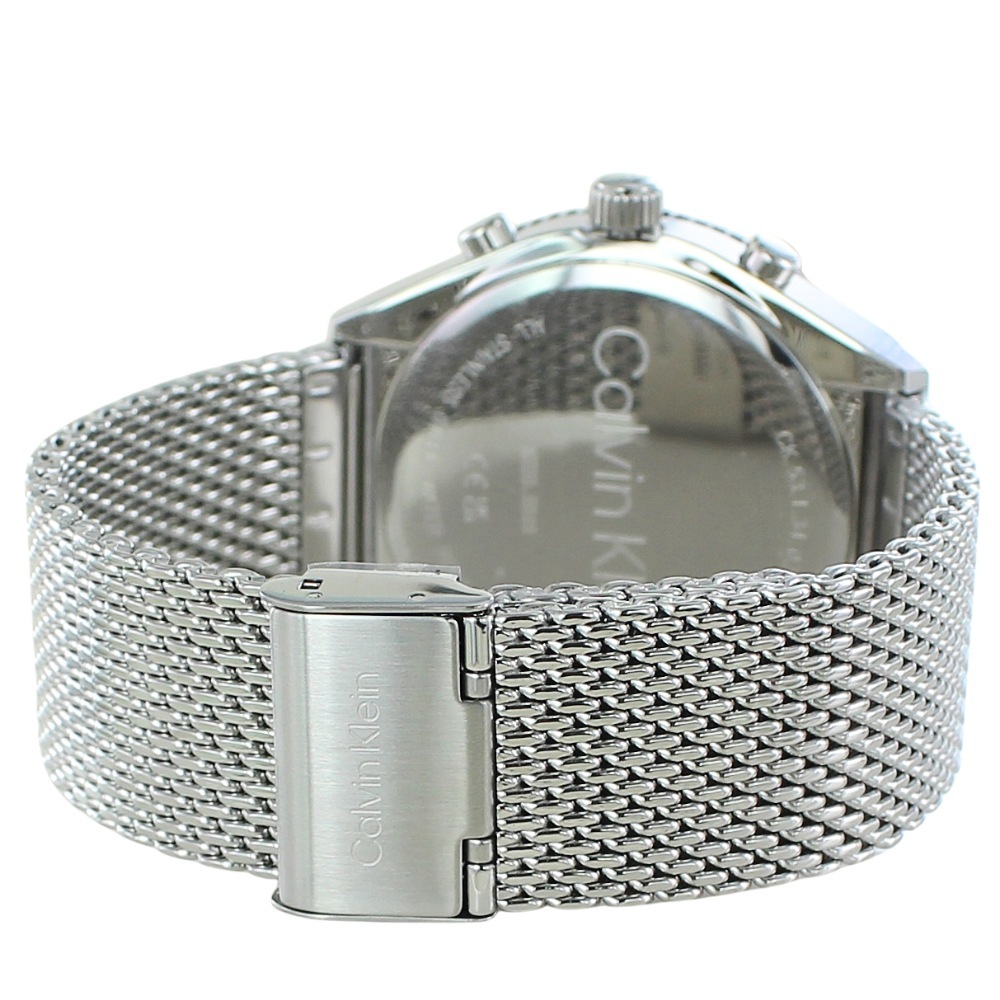 腕時計ケース付き カルバンクライン 腕時計 手表 メンズ デュアルタイム 2つの時間 海外旅行 出張 ブルー おしゃれ ビジネス シンプル ブランド メンズ腕時計 アナログ 時計 仕事用 ギフト 誕生