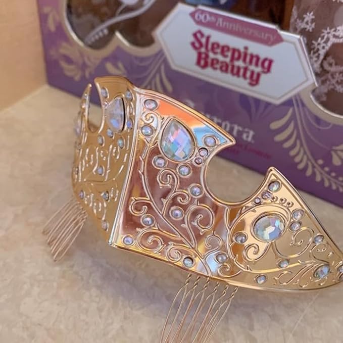 ハロウィン 眠れる森の美女 オーロラ姫 ドレス コスプレティアラ+ネックレス ハロウィン 眠れる森の美女 オーロラ姫 ドレス コスプレティアラ+ネックレス