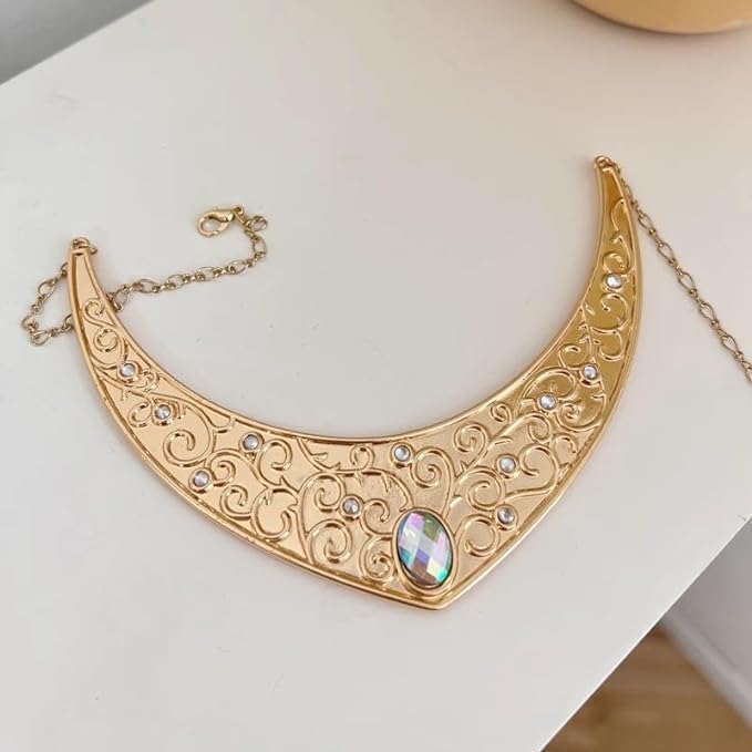 ハロウィン 眠れる森の美女 オーロラ姫 ドレス コスプレティアラ+ネックレス ハロウィン 眠れる森の美女 オーロラ姫 ドレス コスプレティアラ+ネックレス