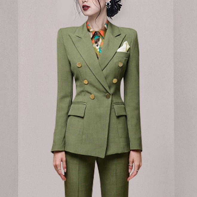 セットアップ ジャケット 上着 スーツ ロング ロング丈 袖あり 長袖 スラックス ボタン装飾 ヴィンテージ風 センタープレス スリム アンクルパンツ タイト 上下セット 2点セット lsu0036 セットアップ ジャケット 上着 スーツ ロング ロング丈 袖あり 長袖 スラックス ボタン装飾 ヴィンテージ風 センタープレス スリム アンクルパンツ タイト 上下セット 2点セット lsu0036