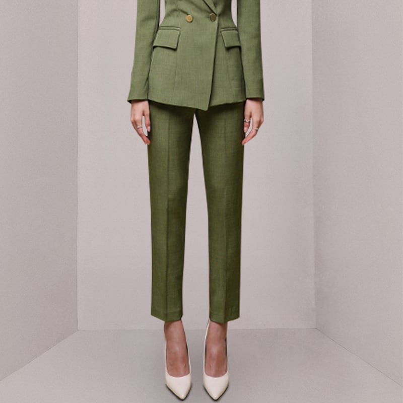 セットアップ ジャケット 上着 スーツ ロング ロング丈 袖あり 長袖 スラックス ボタン装飾 ヴィンテージ風 センタープレス スリム アンクルパンツ タイト 上下セット 2点セット lsu0036 セットアップ ジャケット 上着 スーツ ロング ロング丈 袖あり 長袖 スラックス ボタン装飾 ヴィンテージ風 センタープレス スリム アンクルパンツ タイト 上下セット 2点セット lsu0036