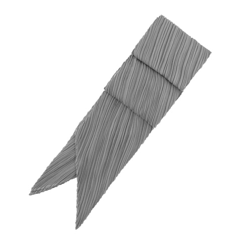 PLEATS PLEASE ISSEY MIYAKE ストール グレー Qoo10] イッセイミヤケ PLEATS PLEAS
