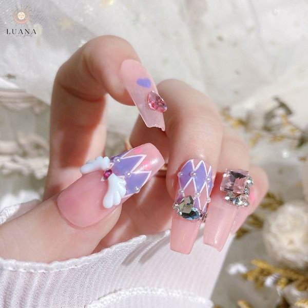 Qoo10] ネイルパーツ 羽 ウイング ジェルネイル