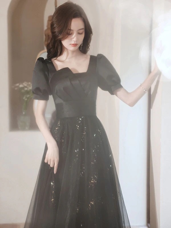 新作 ワンピースドレスパーティードレス ロング 演奏会 袖付き キラキラ ブラック 黒 小さいサイズ 大きいサイズ 新作 ワンピースドレスパーティードレス ロング 演奏会 袖付き キラキラ ブラック 黒 小さいサイズ 大きいサイズ