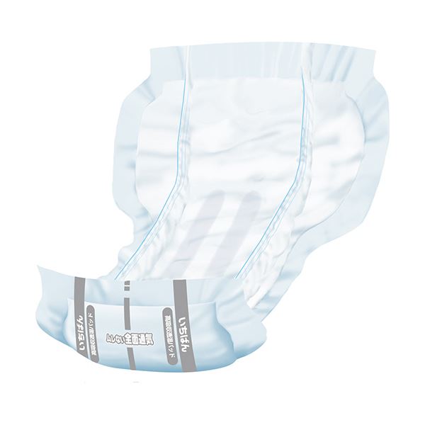 （まとめ）カミ商事 エルモア いちばん高吸収透湿パッド 夜用 1パック（22枚）[x5セット]