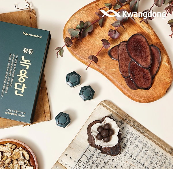 Qoo10] KWANGDONG 韓国 漢方 鹿茸 30環 1ヶ月分 健康