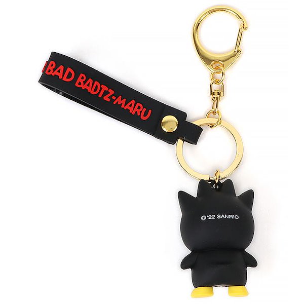 Qoo10] サンリオ バッドばつ丸 キーホルダー 立体キーホル