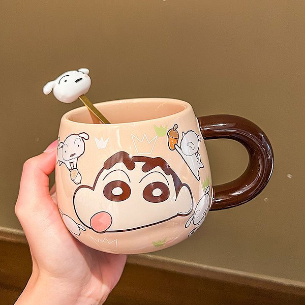 Qoo10] クレヨンしんちゃん セラミックマグ カッ