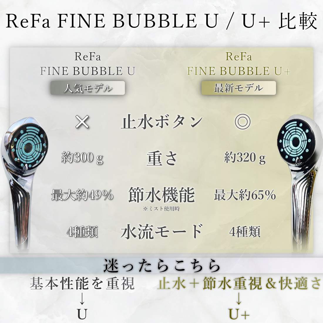 Qoo10] リファ ファインバブルU シャワーヘッド シルバ
