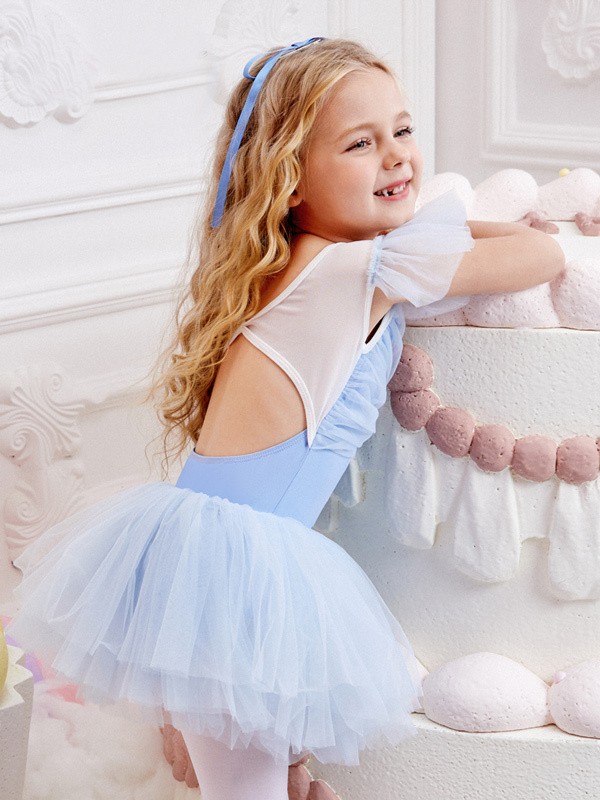 バレエ レオタード 子供 キッズ バレエ形体服 可愛さ満載 バレエダンス 連体ダンス服 バレエ レオタード 股下スナップ 女の子 子供 ジュニア 練習着 演出用 子供ダンス衣装 ワンピース be028