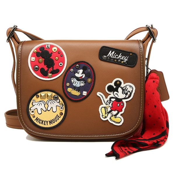 コーチ バッグ アウトレット COACH F59373 QBSAE ミッキー パトリシア サドル23 ディズニ― ショルダーバッグ サドルマルチ コーチ バッグ アウトレット COACH F59373 QBSAE ミッキー パトリシア サドル23 ディズニ― ショルダーバッグ サドルマルチ