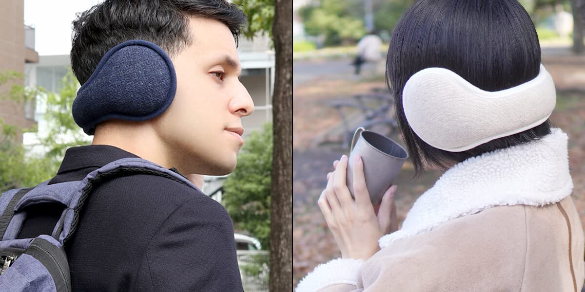 [Mateller] イヤーウォーマー 内側シルク 6644 (モカベージュ)