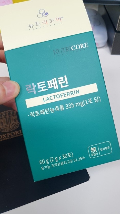 WCSラクトフェリン(2g x 30P) 1ヶ月分 初乳タンパク質 草で育てられた ダイエット 韓国食品 /NUTRICORE