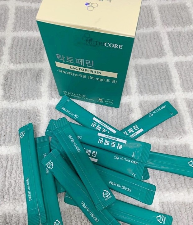 WCSラクトフェリン(2g x 30P) 1ヶ月分 初乳タンパク質 草で育てられた ダイエット 韓国食品 /NUTRICORE