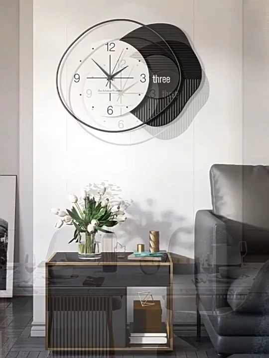 掛け時計 ユニーク デザイン 静音 アナログ おしゃれ かわいい インテリア 壁掛け 時計 ウォール クロック 白 ホワイト ブラック グリーン