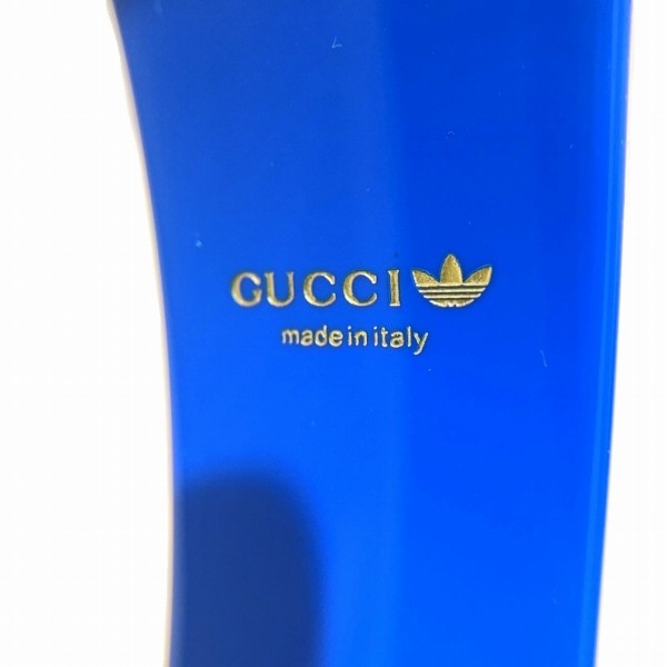 グッチ アディダス トレフォイル プリント カチューシャ 702950 IAAAU 【中古】