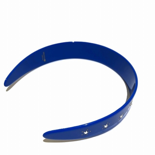 グッチ アディダス トレフォイル プリント カチューシャ 702950 IAAAU 【中古】