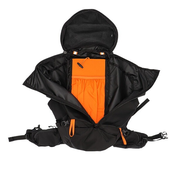 クーリー30 Coulee 30 バックパック リュック 30L リュックサック バッグ メンズ レディース 登山 ナイロン アウトドア 通勤 通学 旅行 112814-001 ブラック 黒_8