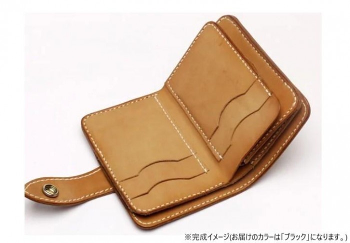 ハーフウォレットキット 黒 Pkit107-02 ハーフウォレットキット 黒 Pkit107-02