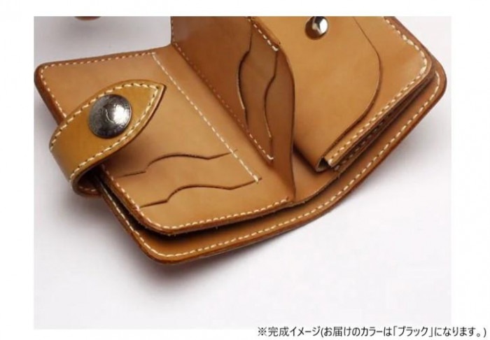 ハーフウォレットキット 黒 Pkit107-02 ハーフウォレットキット 黒 Pkit107-02