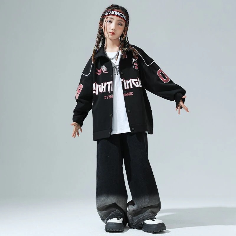 子供の街のダンスのファッション服の子供の野球の女の子のhiphopのコートの男の子のヒップホップの出演服のスーツの街のダンスの服装 子供の街のダンスのファッション服の子供の野球の女の子のhiphopのコートの男の子のヒップホップの出演服のスーツの街のダンスの服装