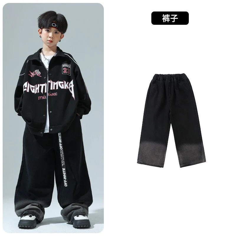 子供の街のダンスのファッション服の子供の野球の女の子のhiphopのコートの男の子のヒップホップの出演服のスーツの街のダンスの服装 子供の街のダンスのファッション服の子供の野球の女の子のhiphopのコートの男の子のヒップホップの出演服のスーツの街のダンスの服装