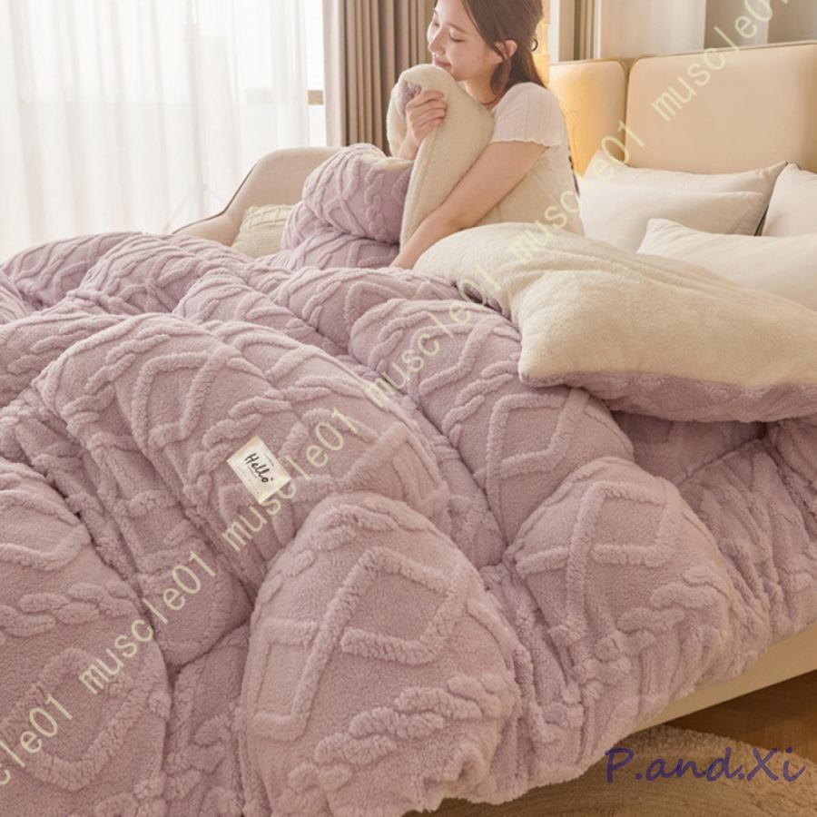 冬用 掛けふとん 花柄 かわいい 掛け布団 冬 フランネル生地 暖かい 厚手 蓄熱保温 ふわふわ 両面使える 静電気防止 掛け布団 接触温感 静電気防止 シングル