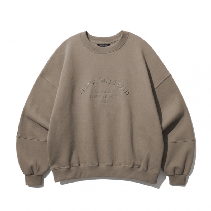 WV プロジェクトヒューズスウェットシャツココア MJMT7616 WV プロジェクトヒューズスウェットシャツココア MJMT7616