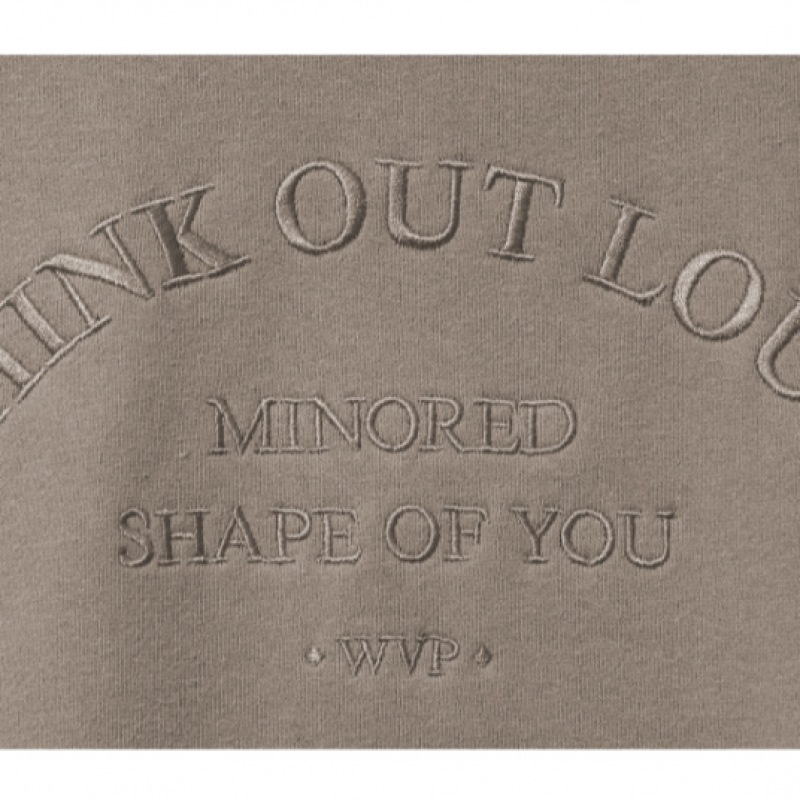 WV プロジェクトヒューズスウェットシャツココア MJMT7616 WV プロジェクトヒューズスウェットシャツココア MJMT7616