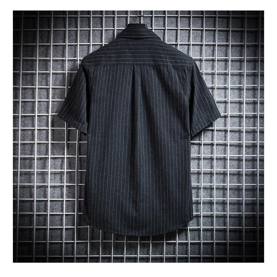 (新発売)ボタンダウンシャツ メンズ カジュアルシャツ 半袖 ストライプシャツ ミリタリー 無地 ビジネス 開襟 羽織 通勤 通学 夏服 紳士服 お兄系 (新発売)ボタンダウンシャツ メンズ カジュアルシャツ 半袖 ストライプシャツ ミリタリー 無地 ビジネス 開襟 羽織 通勤 通学 夏服 紳士服 お兄系