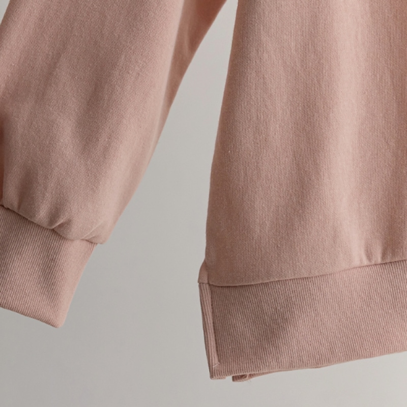 [ELYSIA] クォータンプリントスリットスウェットシャツ