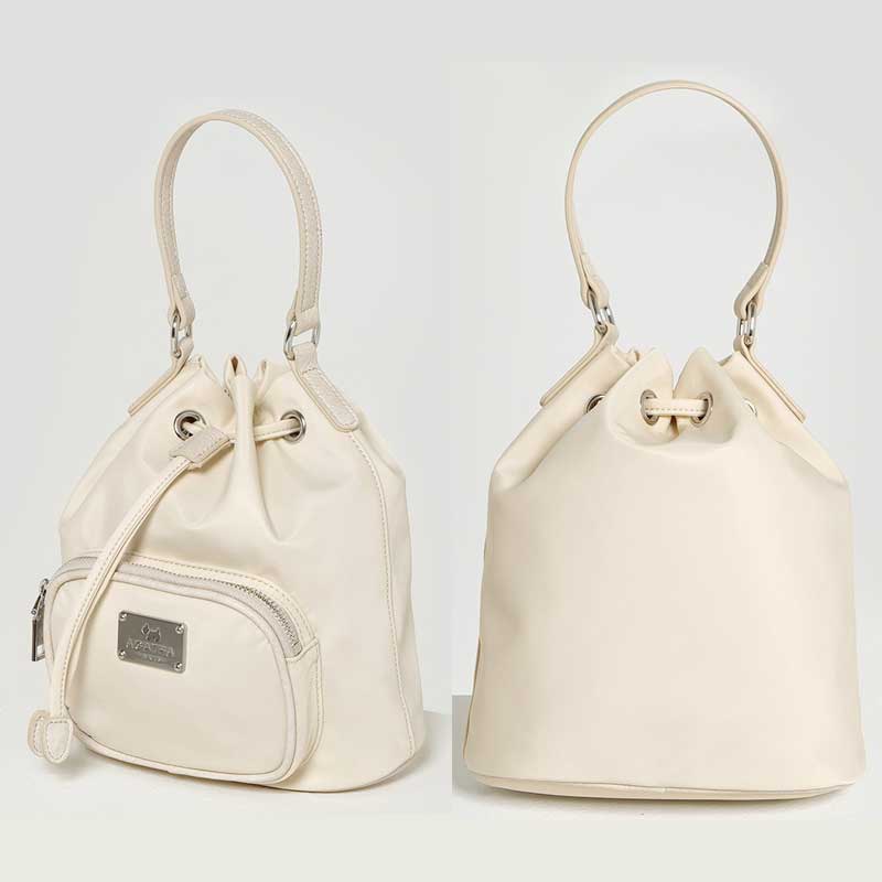 AGTB138-706 サテンマイクロ巾着2Wayバッグ AGTB138-706 サテンマイクロ巾着2Wayバッグ