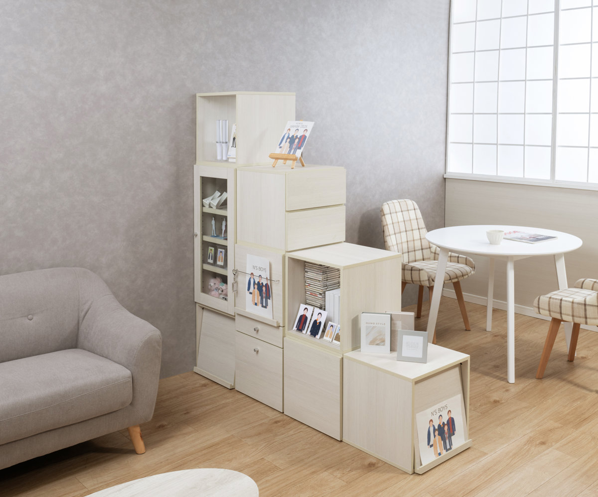キューブラック 幅39cm 引出しタイプ 推し活収納 収納ボックス 組み合わせ A4対応 棚 ラック BOX 引出し 2段 推し シェルフ 収納 飾り棚 ディスプレイラック 多目的ラック キューブラック 幅39cm 引出しタイプ 推し活収納 収納ボックス 組み合わせ A4対応 棚 ラック BOX 引出し 2段 推し シェルフ 収納 飾り棚 ディスプレイラック 多目的ラック